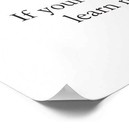 リーダーシップやる気を起こさせるウルフブラック&ホワイト ポスター (角)