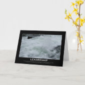 リーダーシップやる気を起こさせるカード カード (黄色い花)