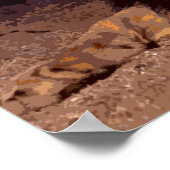 リーダーシップやる気を起こさせるライオンアートポスタープリント ポスター (角)