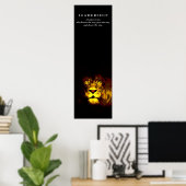 リーダーシップやる気を起こさせるライオン ポスター (ホームオフィス)