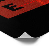 リーダーシップやる気を起こさせる勇気ライオンポスタープリント ポスター (角)