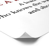 リーダーシップやる気を起こさせる引用文ライオンのアートワーク ポスター (角)