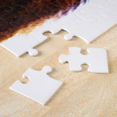 リーダーシップやる気を起こさせる引用文ライオン ジグソーパズル (側面)