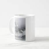 リーダーシップやる気を起こさせる感動的引用文 コーヒーマグカップ (正面左)