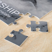 リーダーシップやる気を起こさせる感動的引用文 ジグソーパズル (側面)