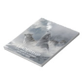 リーダーシップやる気を起こさせる感動的引用文 ノートパッド (回転)