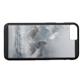 リーダーシップやる気を起こさせる感動的引用文 Case-Mate iPhoneケース (裏面(横))