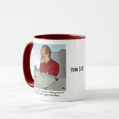 リーダーシップコーヒーマグのレッスン マグカップ (正面左)