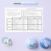 リーダーシップスコアカード チラシ (シングル)