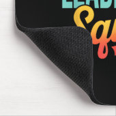 リーダーシップ分隊チームのリーダー管理の動機 マウスパッド (コーナー)