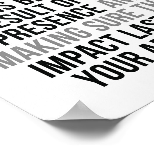 リーダーシップ引用文 ポスター (角)