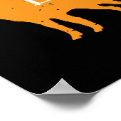 リーダーシップ感動的引用文強いリーダー ポスター (角)