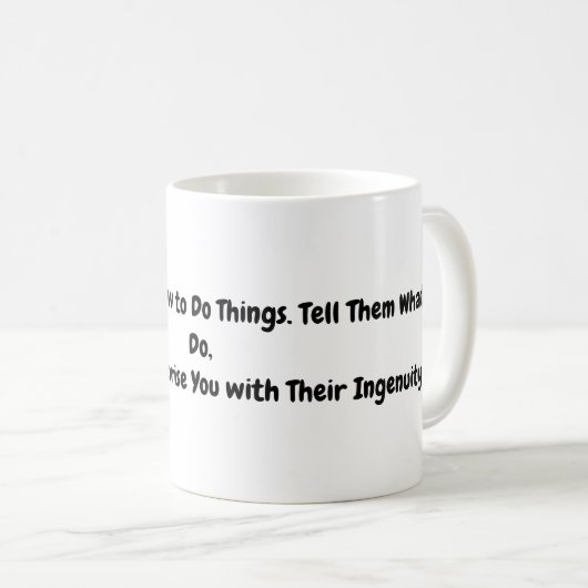 リーダーシップ・アプローチMag コーヒーマグカップ (正面右)