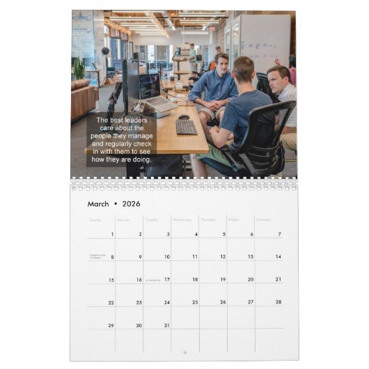 リーダーシップ カレンダー (3月 2026)