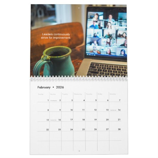 リーダーシップ カレンダー (2月 2026)