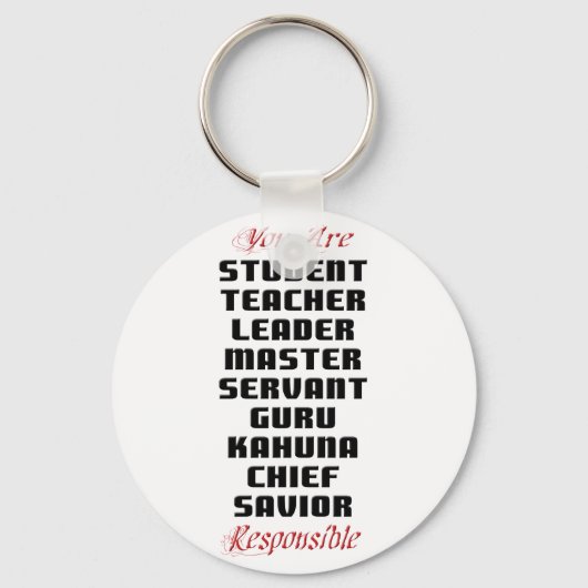 リーダーシップ キーホルダー (正面)