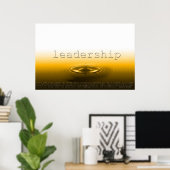 リーダーシップ ポスター (ホームオフィス)