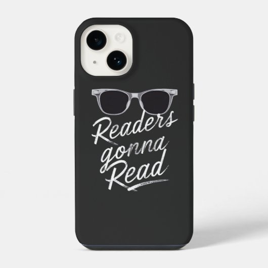 リーダーズ・ゴナ・リード 楽しい本 読書 iPhoneケース (裏面)