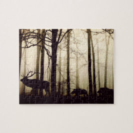 リーダー後を追のゲーム ジグソーパズル