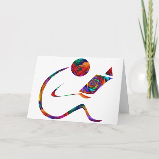 リーダー – ファンタジーカー空白のド カード (正面)