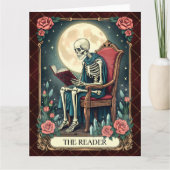 リーダー ヴィンテージスタイル タロットカード スケルトン カード (正面)