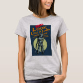 リーダーT考えシャツのような女性に見える Tシャツ (正面)