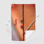 リーダ遊ー後を追ラディバパーソナライズされたス ゴルフタオル (インサイチュ)