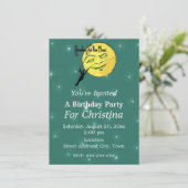 リーチのための月誕生日マンラダーホワイトスターズ 招待状 (スタンド正面)