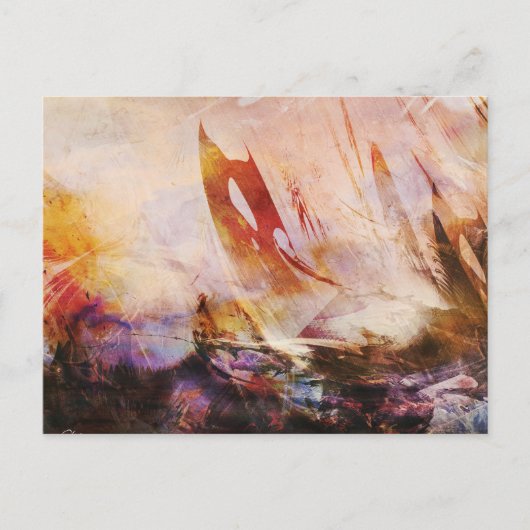 リーチのクローズ ポストカード (正面)