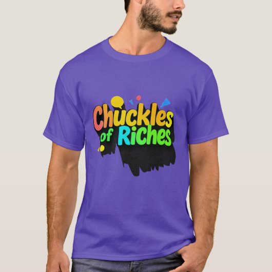 「リーチのチャックル: Tシャツ」 Tシャツ (正面)