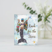 リーチの星はがきノテカード人魚 ポストカード (スタンド正面)