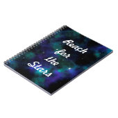 リーチはスターズ銀河系インスパイアの引用文 ノートブック (左側)