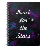 リーチはスターズ銀河系インスパイアの引用文 ノートブック (正面)