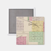 リーチェ、秋川、ハミルトン、クライマックス、カンザス マグネット (正面/裏面)