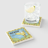 リーチトゥニューハイツキリン ストーンコースター (横)