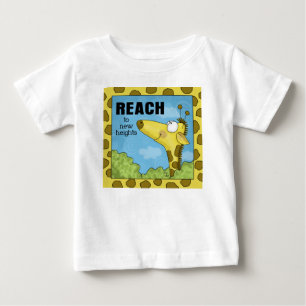 リーチトゥニューハイツキリン ベビーTシャツ