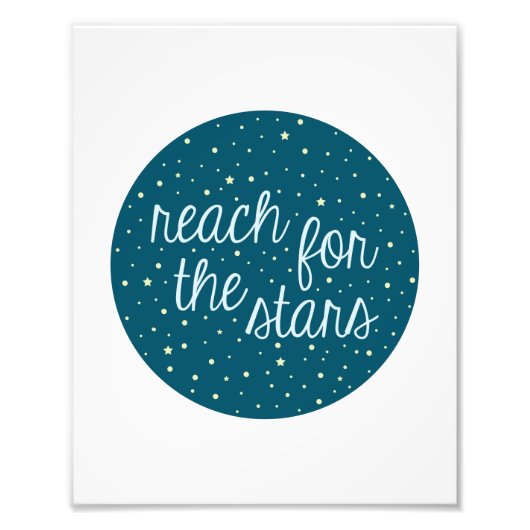 リーチフォーザスターズ宇宙ウォールアート フォトプリント            (正面)