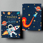 リーチフォーザスターズ宇宙誕生日ありがとう サンキューカード