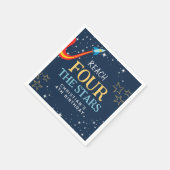 リーチフォーザスターズ宇宙誕生日 スタンダードカクテルナプキン (角)