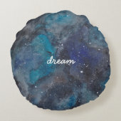 リーチフォーザスターズ宇宙銀河系スクリプト引用文 ラウンドクッション (裏面)