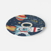 リーチフォーザスターズ宇宙4th誕生日 ペーパープレート (アングル)