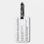 リーチラベル-セラピー犬 ラゲッジタグ (裏面縦)