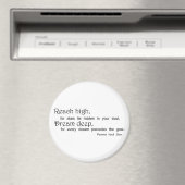 リーチ高夢深い自信引用文インスパイアの マグネット (インサイチュ (食洗機))