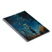 リーチ・アップ・ラダーのジャーナル・カバー – やる気を起こさせる ノートブック (右側)