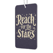 リーチ・フォー・ザ・スターズシナタイポグラフィアート カーエアーフレッシュナー (左)