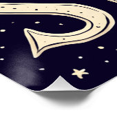 リーチ・フォー・ザ・スターズシナタイポグラフィアート ポスター (コーナー)