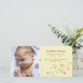 リーディングブランチベビー（レモン） 案内状 (スタンド正面)