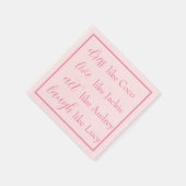 リーディングレディースカクテルナプキンズ スタンダードカクテルナプキン (角)