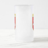 リートゥヴァ(リトアニア) COA フロストグラスビールジョッキ (中央)