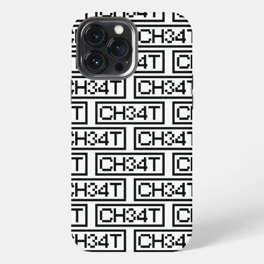 リート チート iPhoneケース (裏面)